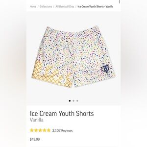 Vanilla Ice Cream YOUTH BL101 Shorts